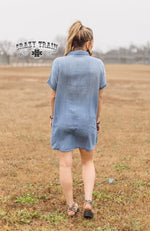 Load image into Gallery viewer, Broadway Blues Button Up Denim
