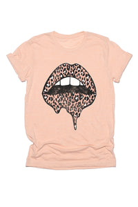 Leopard Lips Graphic Tee