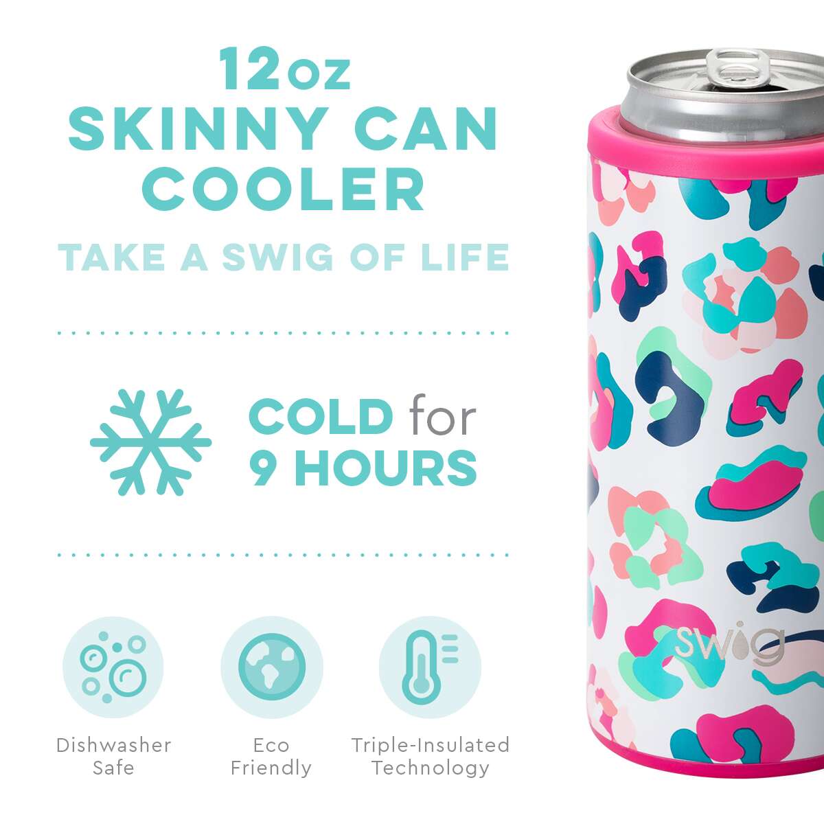 Party Animal Skinny Can Cooler
