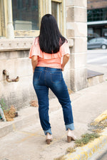 Load image into Gallery viewer, Rose Gold Sequin Jeans
